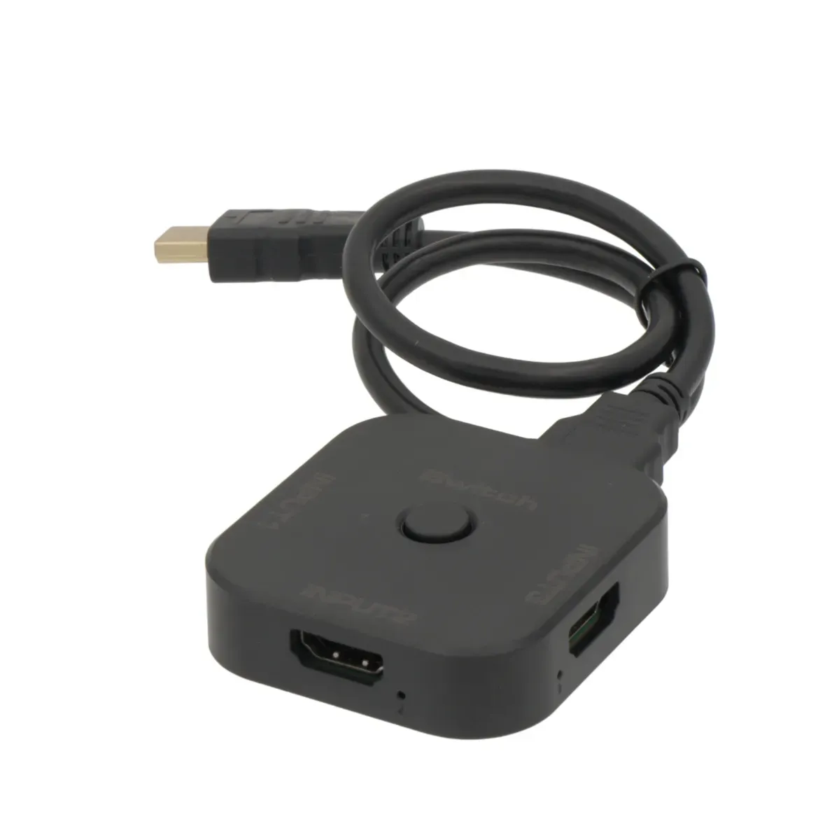 Pigtail Switch 3x1 4K@60Hz HDCP2.2