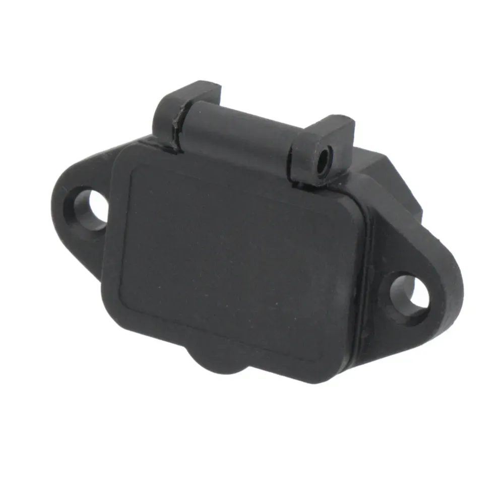 Base IEC C14 con Patillas para Montaje en Panel - Macho 250/10A (FastON de 4.75mm) con Tapa Abatible Vertical