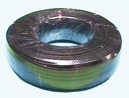 100M., CABLE TELEFONICO PLANO 28AWG, 4 VIAS, COLOR NEGRO