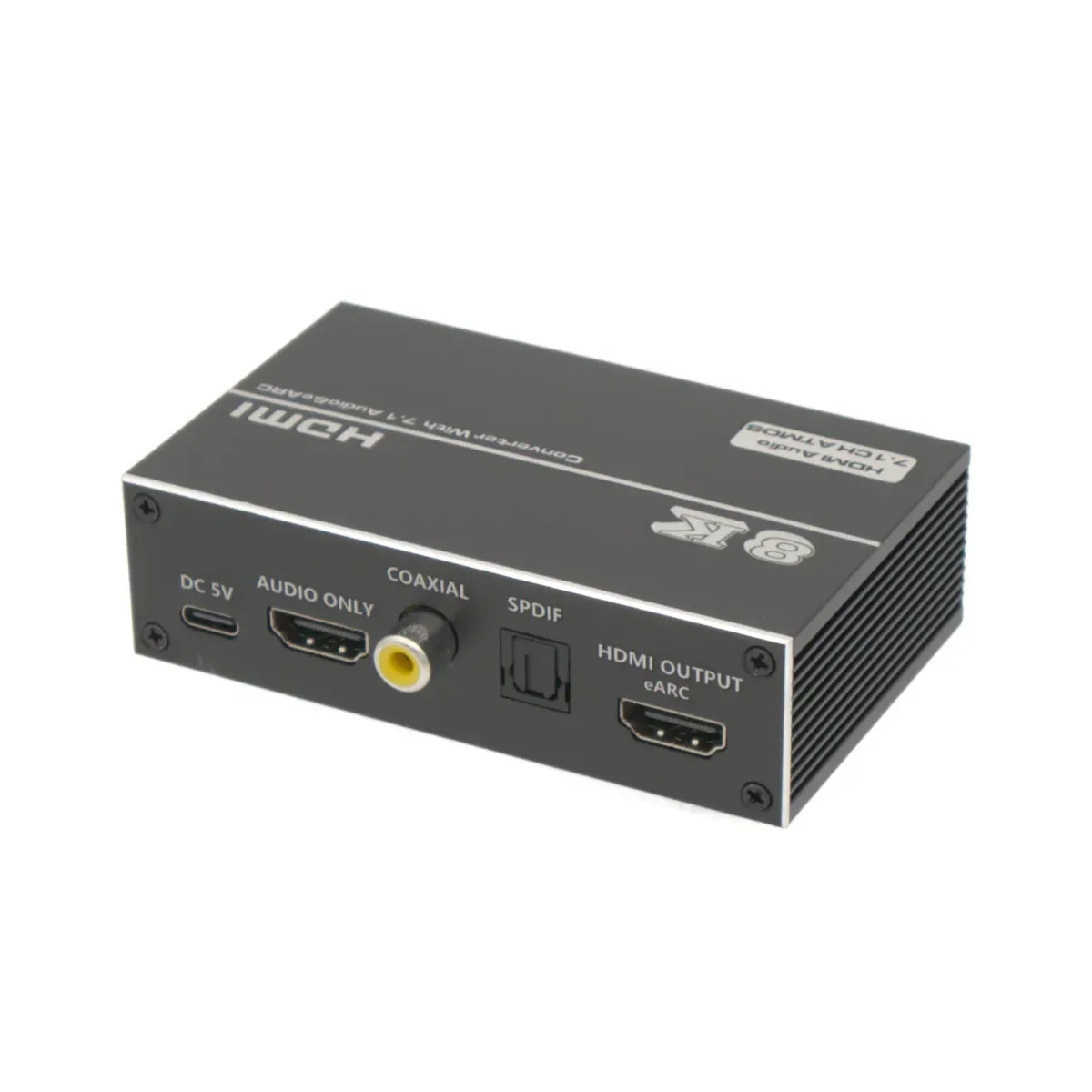 Extractor de audio HDMI 4K@60Hz HDCP2.3 7.1 & eARC