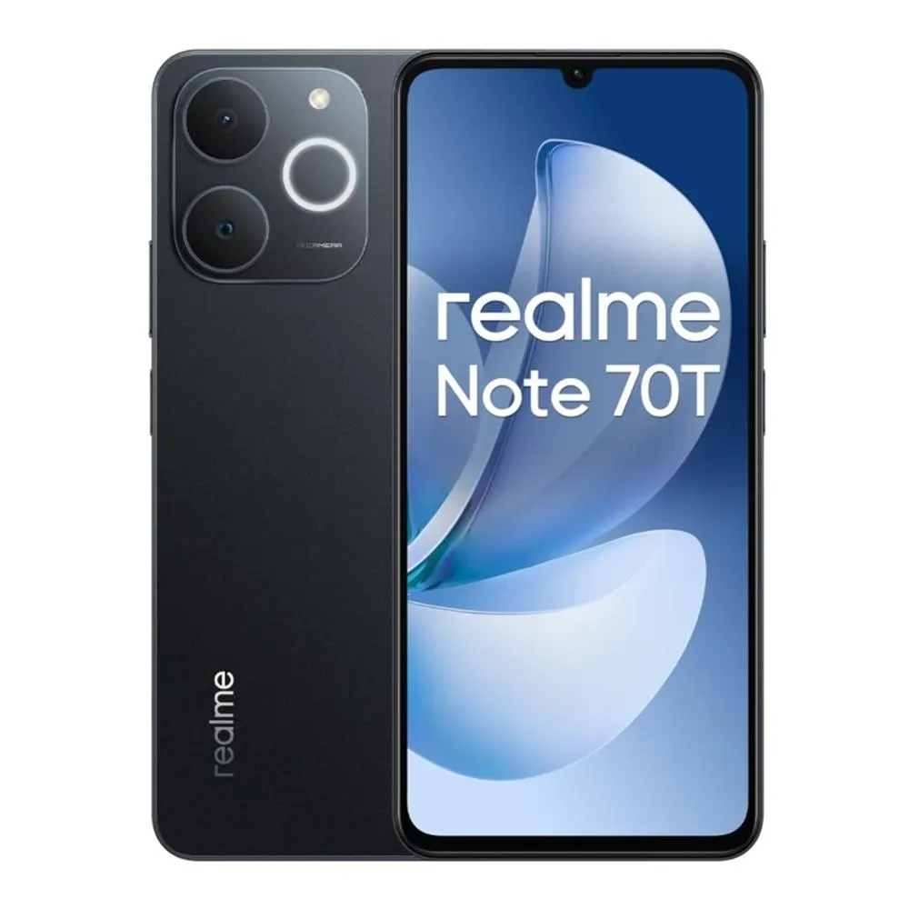 Movil realme note 70t 4 - 128gb negro