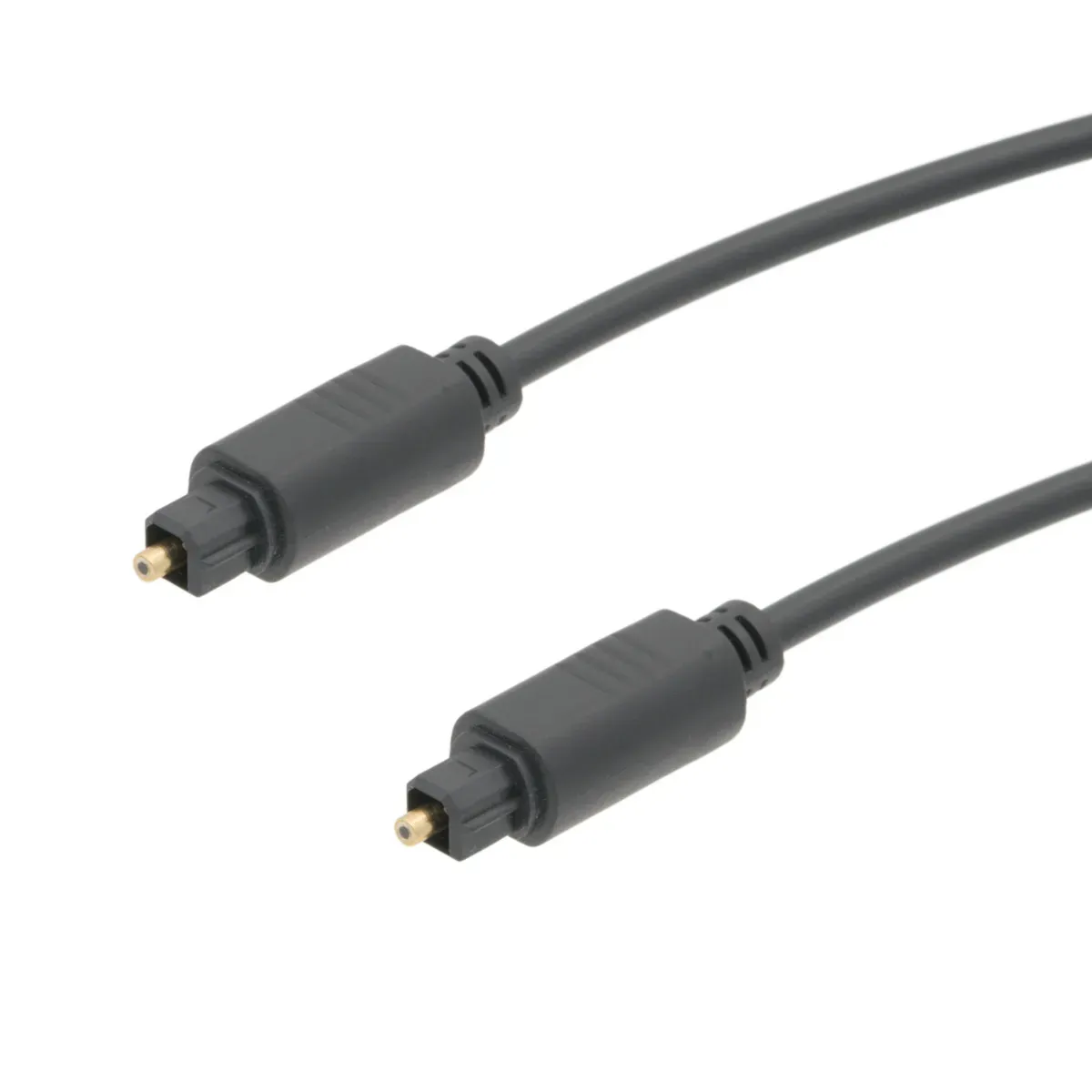 Cable Fibra Óptica TOSLINK 4.0mm - Conexión Macho a Macho de 5m de Alta Calidad