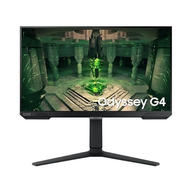 Monitor Gaming Samsung Odyssey G4 S25BG400EU/ 25'/ Full HD/ 1ms/ 240Hz/ IPS/ Regulable en altura/ Negro