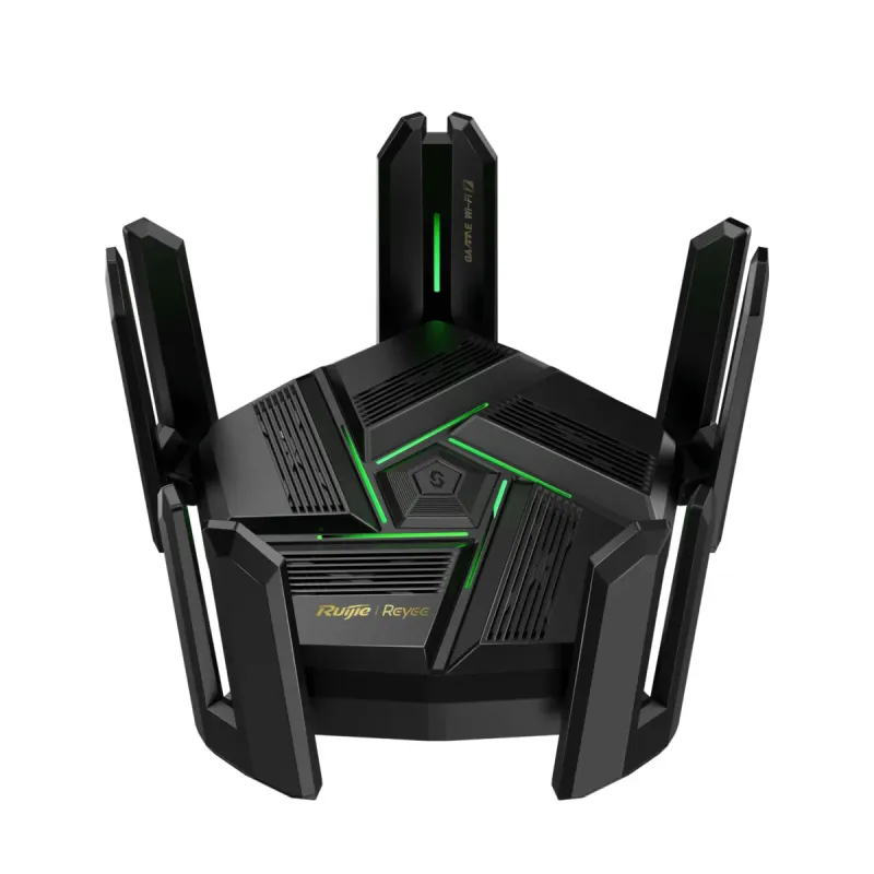Reyee - Router Gigabit Mesh WiFi 7 BE7200 - 5 Puertos RJ45 10/100/1000/2500 Mbps - 802.11be 4x4 y doble banda 2,4 y 5 GHz - Pequeña oficina / Oficina en casa / Gaming