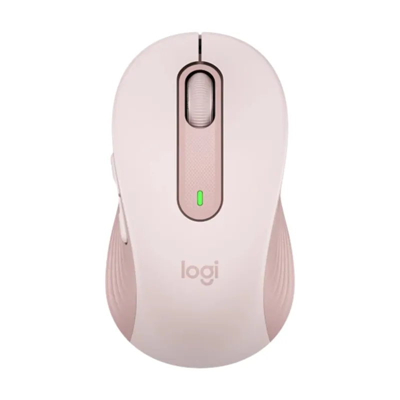 Mouse raton logitech m650 mediano optico wireless inalambrico rosa