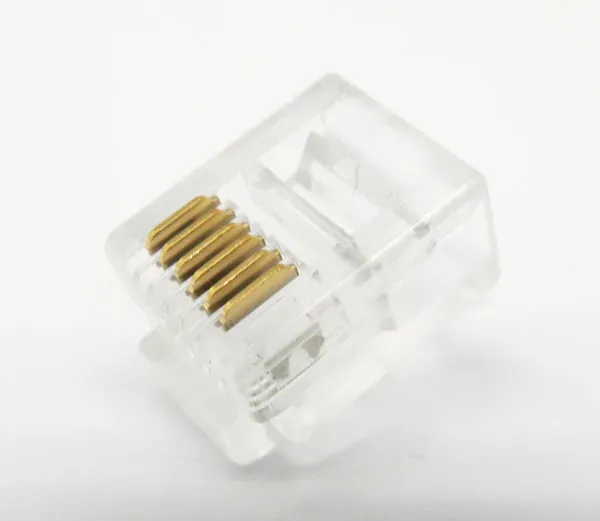 RJ- 12, PARA CABLE PLANO 6P6C