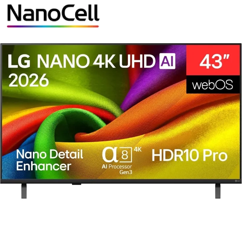 Televisor LG NanoCell 43NU850B6LA 43'/ Ultra HD 4K/ Smart TV/ WiFi