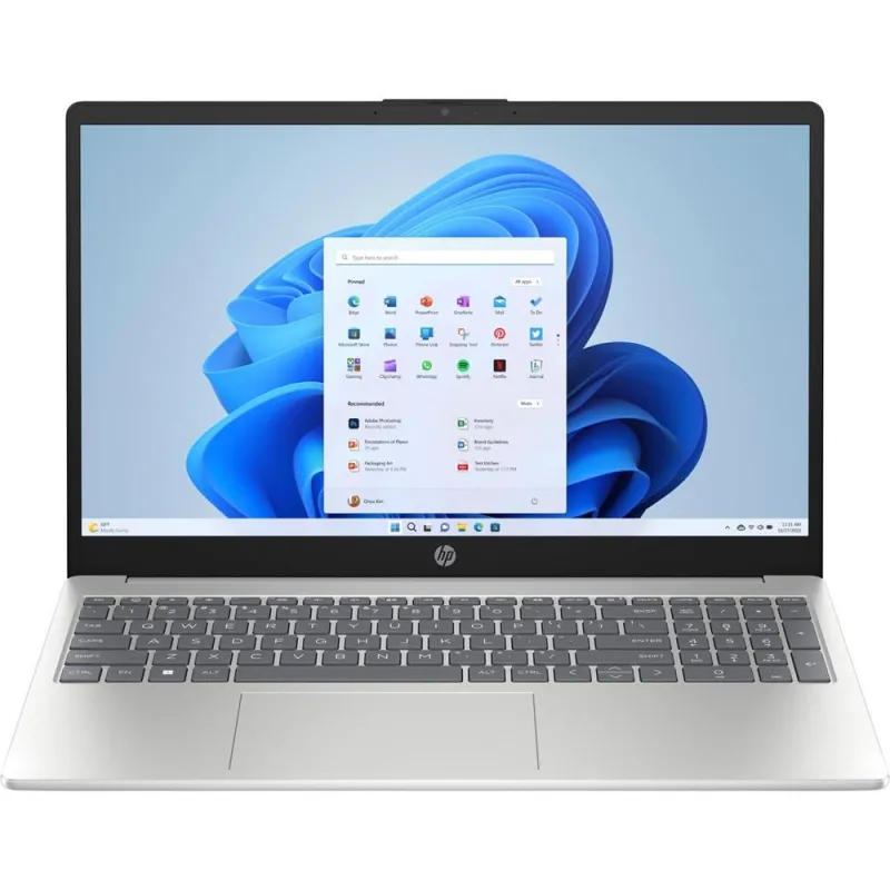 Portátil hp 15 - fc0127ns 15.6 pulgadas ryzen 7 - 7730u -  8gb -  ssd 512gb -  w11 -  plata natural