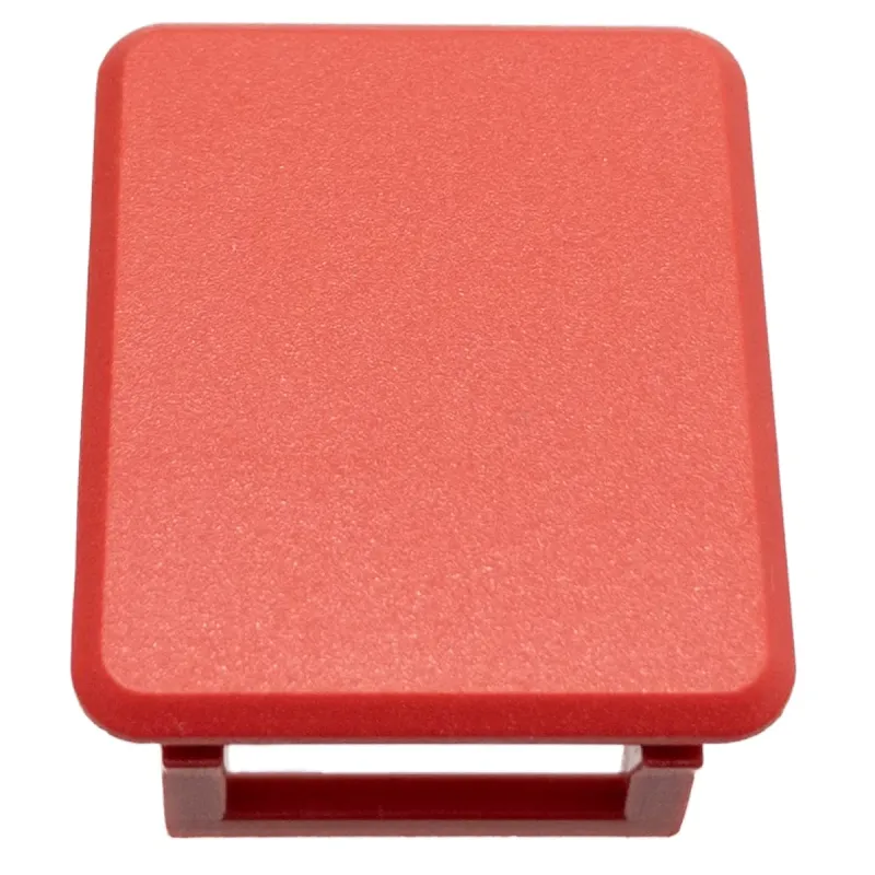 TAPA DE COLOR PARA PATCH PANEL VACIO, ROJO
