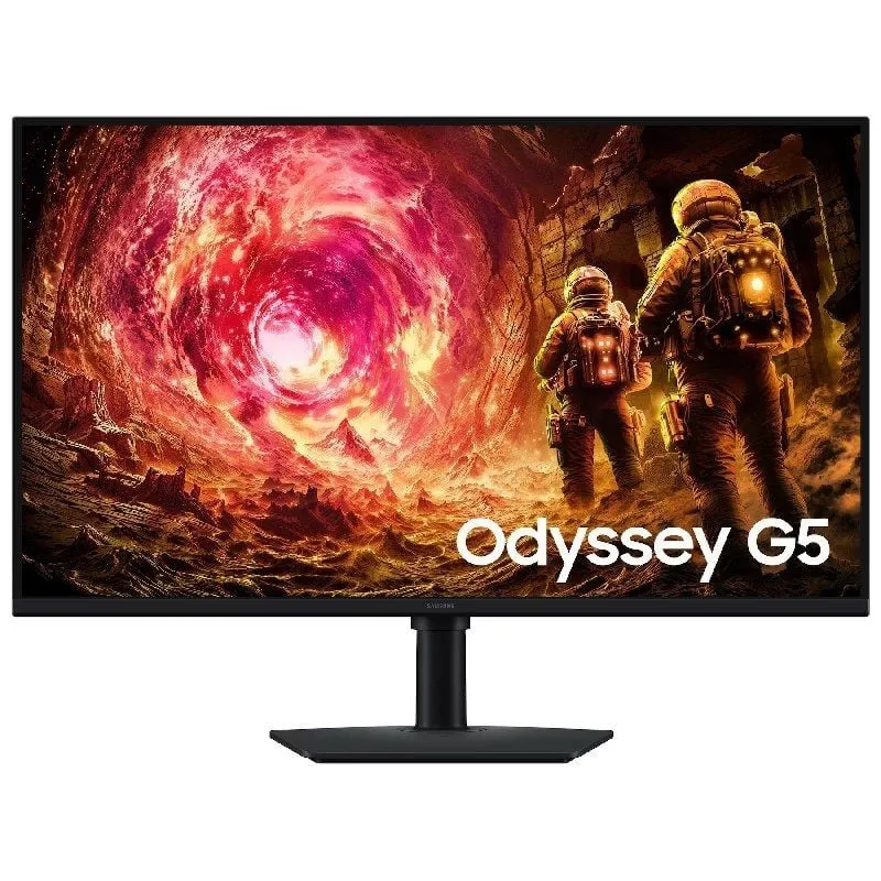 Monitor Gaming Samsung Odyssey G5 S32FG502EU 32'/ QHD/ 1ms/ 180Hz/ IPS/ Regulable en altura/ Negro
