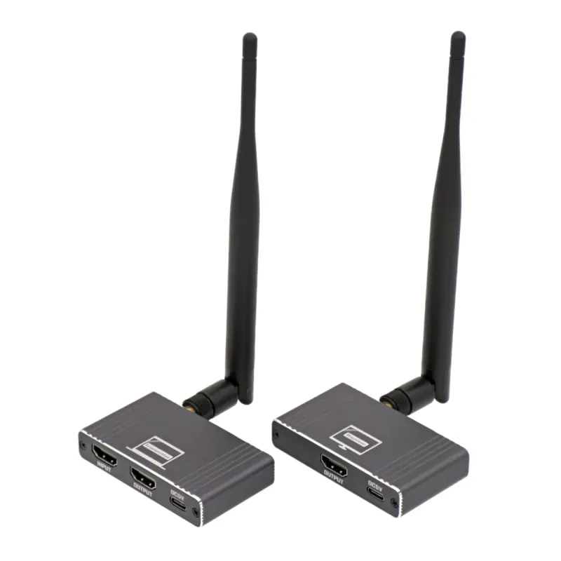 Extensor Wireless HDMI 200 metros, 1080P@60Hz | Admite multiples transmisores