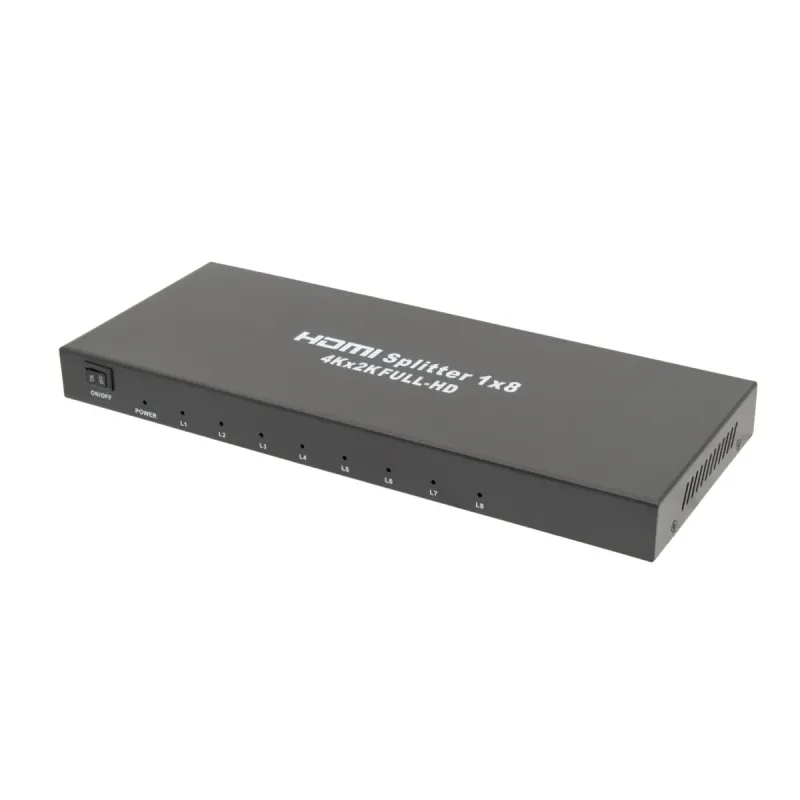 Splitter 1x8 4K@30Hz HDCP1.4