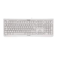 Teclado cherry kc 1000 silencioso usb ultra slim blanco