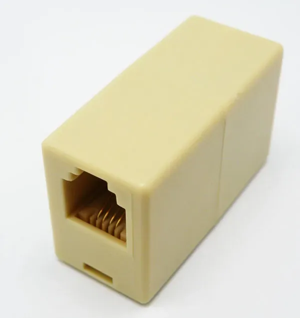ADAPTADOR DOBLE HEMBRA TELEFONO, 6P4C