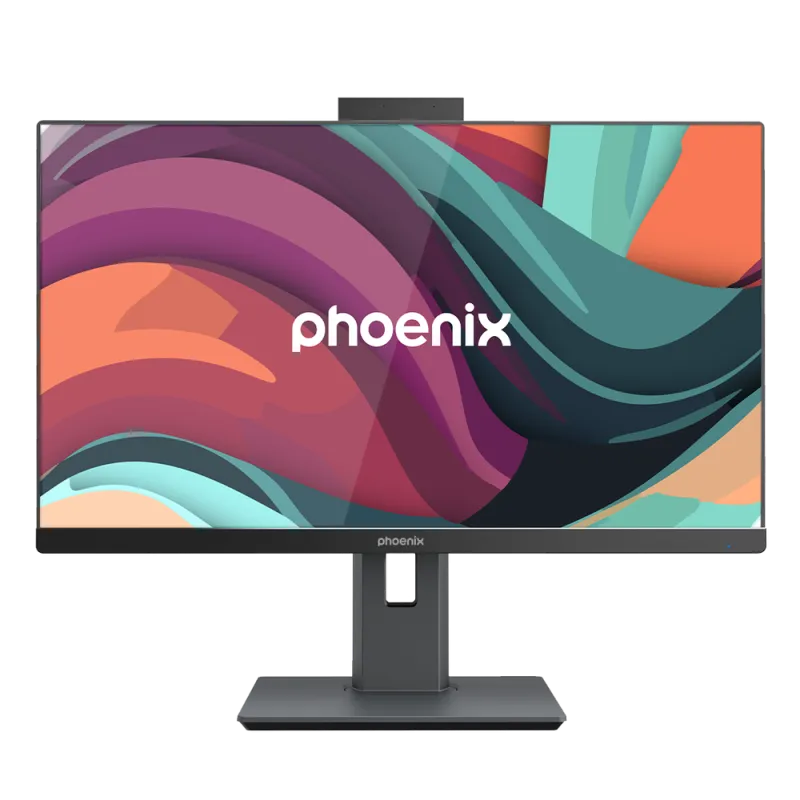 Barebone all in one phoenix campro 27 pulgadas placa asus h610t2 ddr5 con adaptador 120w