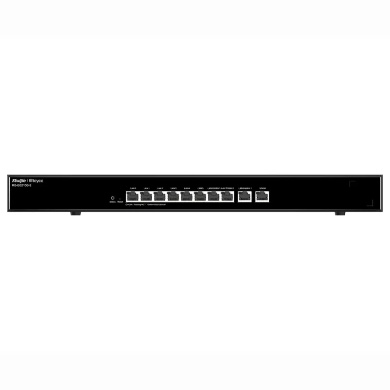 Reyee Router Multi-WAN Cloud Gestionable - 2/4 x 1Gbps  WAN, 6/8 x 1Gb LAN