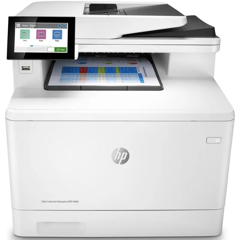 Multifuncion hp laser enterprise m480f color fax