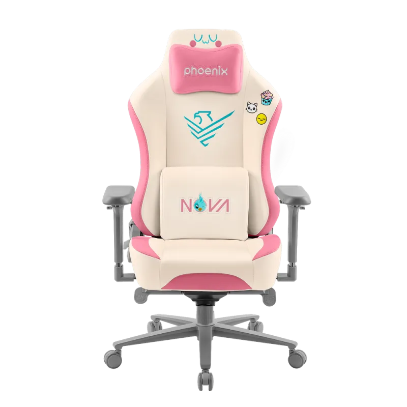 Silla gaming phoenix nova cream edition