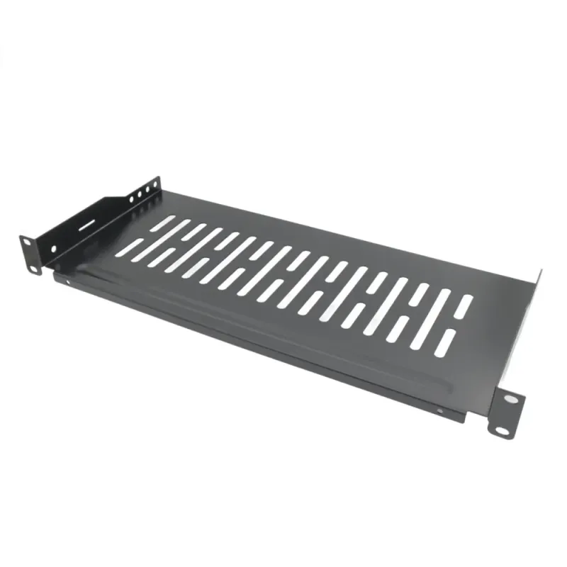 Bandeja de Rack Fija 19" con Fijación Frontal de 200mm [10kg]