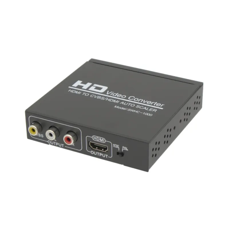 Conversor HDMI a Video Compuesto AV y retorno HDMI 1080p@60hz