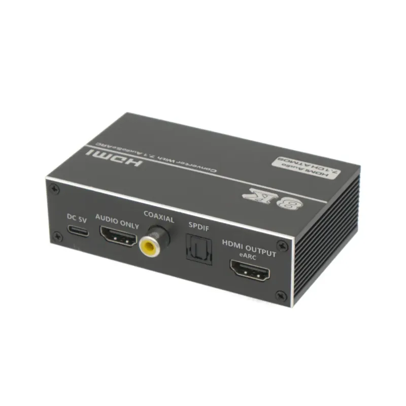 Extractor de audio HDMI 4K@60Hz HDCP2.3 7.1 & eARC