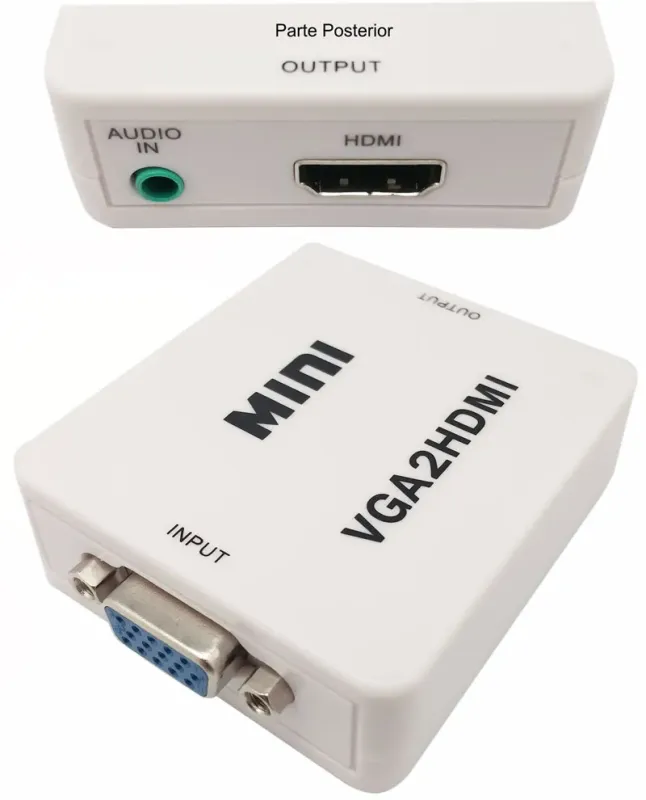Conversor VGA + Audio 3.5mm St a HDMI, Econòmic