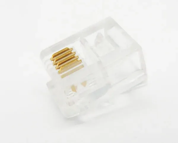 RJ -11 / RJ-14, PARA CABLE PLANO 6P4C