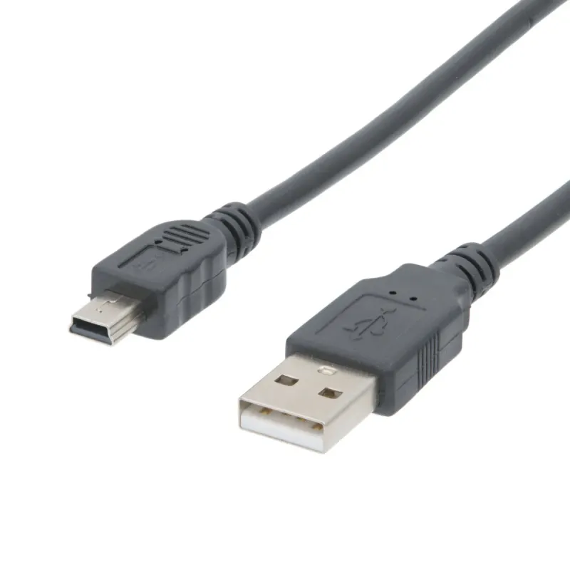 Cable USB-A a USB Mini-B, Macho-Macho 1.8m