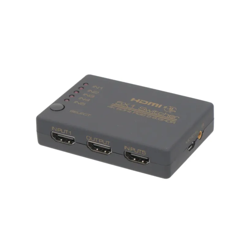Switch 5x1 4K@60Hz HDCP2.2