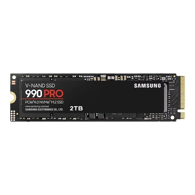 Disco SSD Samsung 990 PRO 2TB/ M.2 2280 PCIe Gen4/ Compatible con PS5 y PC