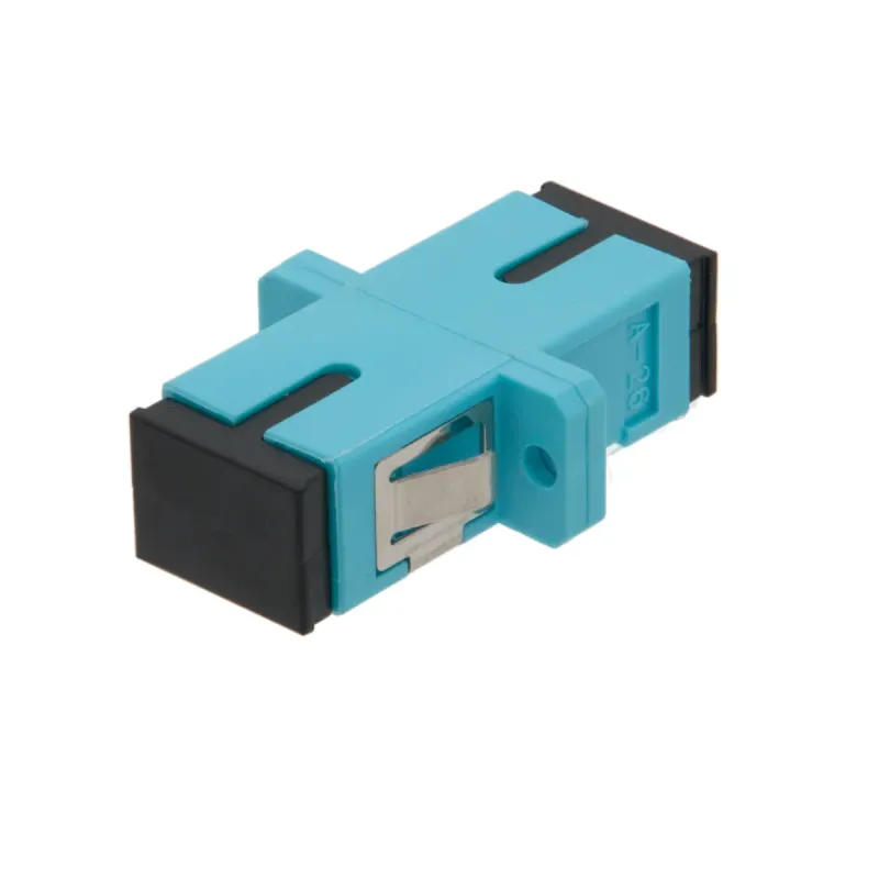 SC OM3 SX adaptador con pestaña para patch panel