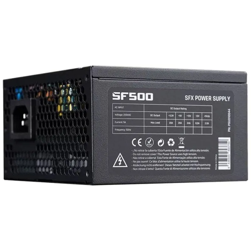 Fuente de Alimentación Hiditec SF500/ 500W/ Ventilador 8cm