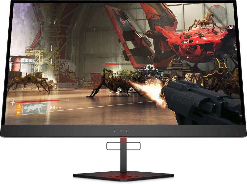 Monitor gaming tn led hp omen 27 pulgadas 27 hdr 1ms -  qhd -  16:9 -  1000:1 -  240hz -  hdmi -  display port -  usb -  vesa
