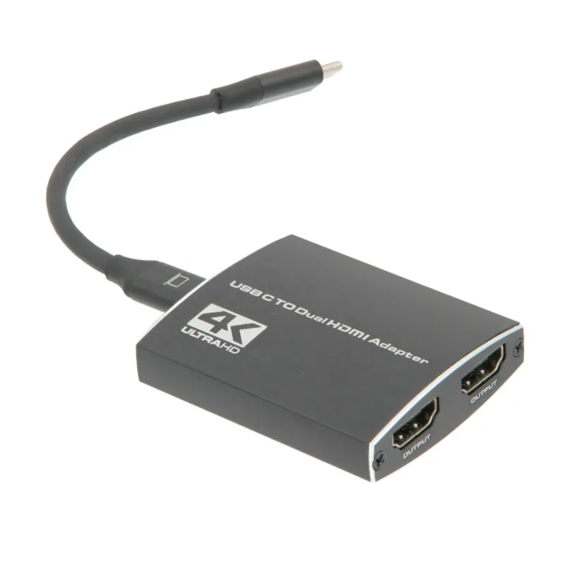 USB-C a 2 x HDMI | Compantible con nintendo Switch