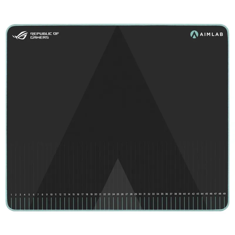 Alfombrilla gaming asus rog hone ace aim lab edition negra