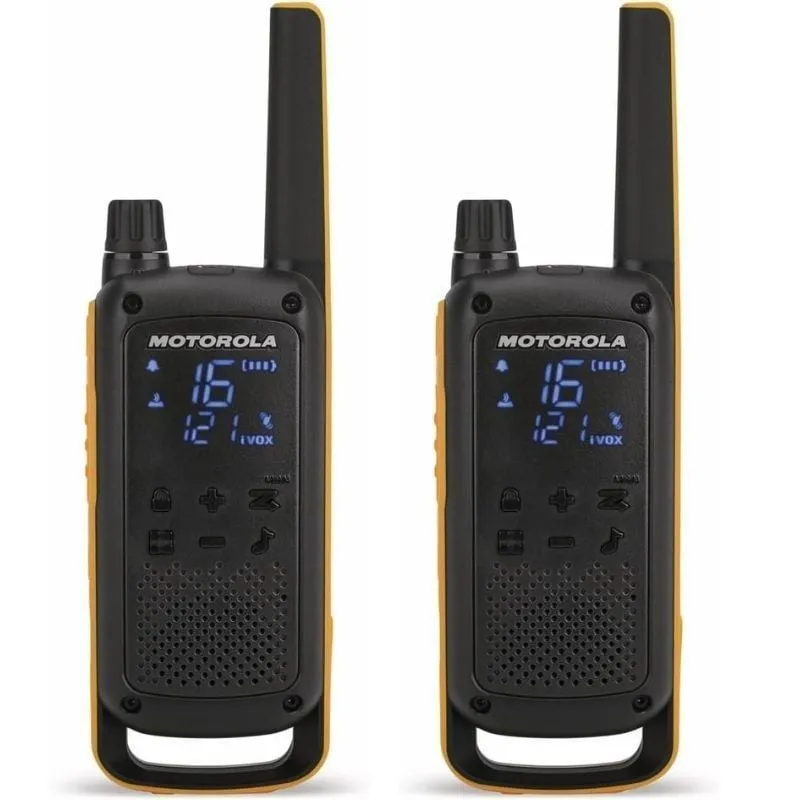 Walkie Talkie Motorola Talkabout T82/ Hasta 10km/ 16 canales