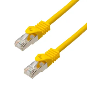 CAT6 SSTP(SFTP) Amarillo RJ45 MA.-MA., 5m LSZH — imagen 1