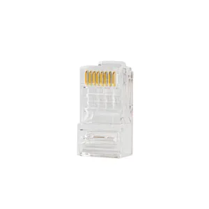 RJ45 Cat.6A UTP 8P8C cable pasante - 1µ — imagen 1