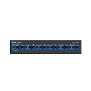 Reyee Splitter Óptico Pasivo - Longitud de onda 1260nm a 1650nm - Compatible con solución e-Lighten Reyee - 2 x Conectores SC uplink - 32 x Conectores SC para ONU´s - Enrackable y montaje en pared — imagen 2