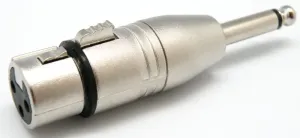 6.4mm Jack Mono a 3p XLR Hembra — imagen 1