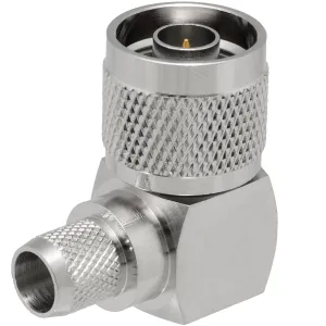 90º N MACHO CRIMPAR LMR400, PTFE — imagen 1