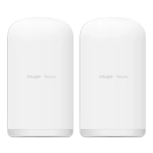 Reyee - Enlace inalámbrico de hasta 5 km - Frecuencia 5.15 GHz  5.85 GHz - Protocolo Propietario basado en TDMA - IP55, apto para exteriores - 2 unidades emparejadas — imagen 1