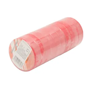 Pack Cinta aislante Roja 0.15x19mm [20m][x10] — imagen 2
