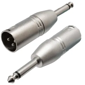6.4mm Jack Mono a 3p XLR Macho — imagen 1
