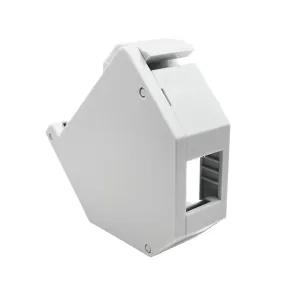 Adaptador de carril DIN para conectores Keystone — imagen 1