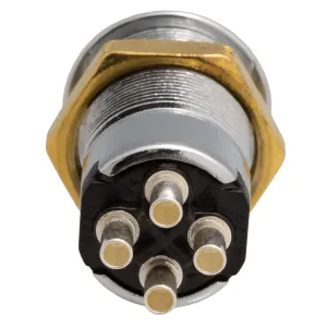 Interruptor cerradura ON-OFF-ON, 125V/1A (250V/0.5A) — imagen 2