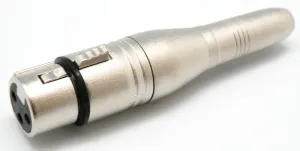 6.4mm Mono Jack Hembra a 3p XLR Hembra — imagen 1