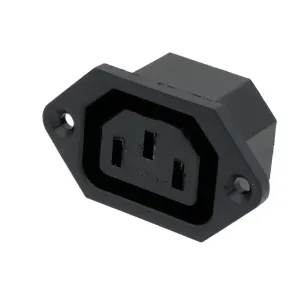 BASE CHASIS C13 HEMBRA, 250V/10A — imagen 1
