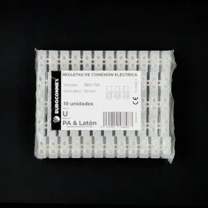 Regletas de conexión eléctrica PA 4mm² [10 unidades] — imagen 2
