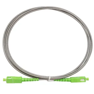 SC/APC-SC/APC Blindado LSZH Simplex Monomodo, 2m — imagen 1
